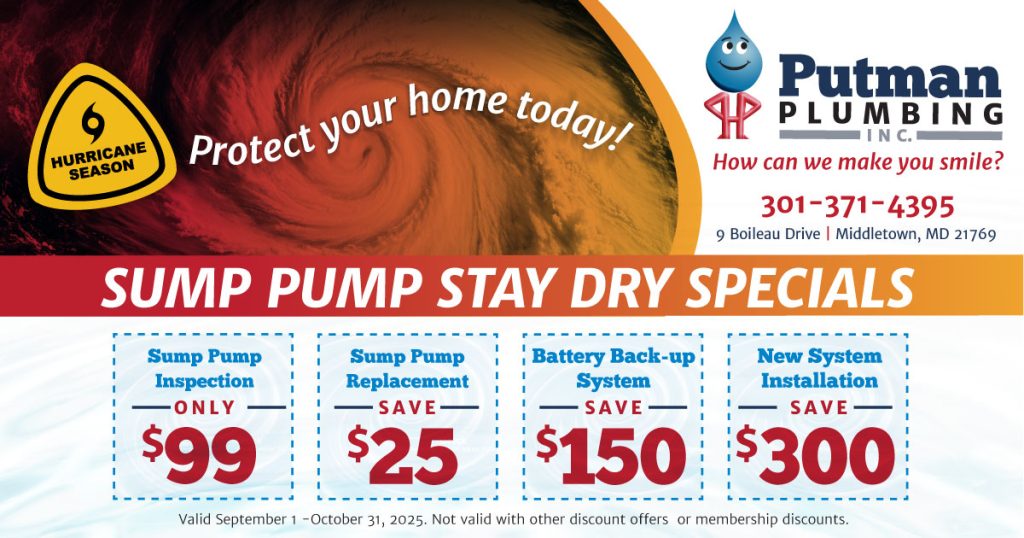 Sump pump specials 2025