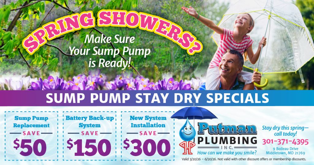 Spring Sump Pump Specials